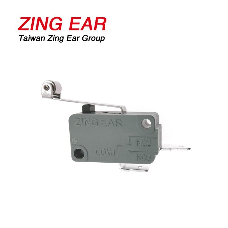 G5T16-D1P200A06 Zing Ear 25T125 Quick Connect SPST NO Long Roller Lever Mico Switch G5T16-D1P200A06 Zing Ear 25T125 Quick Connect SPST NO Long Roller Lever Mico Switch