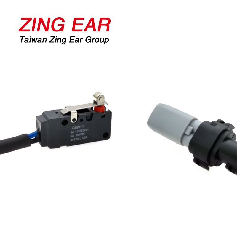 Forklift Seat Switch Micro Roller Lever Waterproof for Seat Safety Belt 22 G5W11-WP200A07-W2430 Factory Waterproof Rollor Lever Sealed Plunger Limit Microswitch Micro Switch