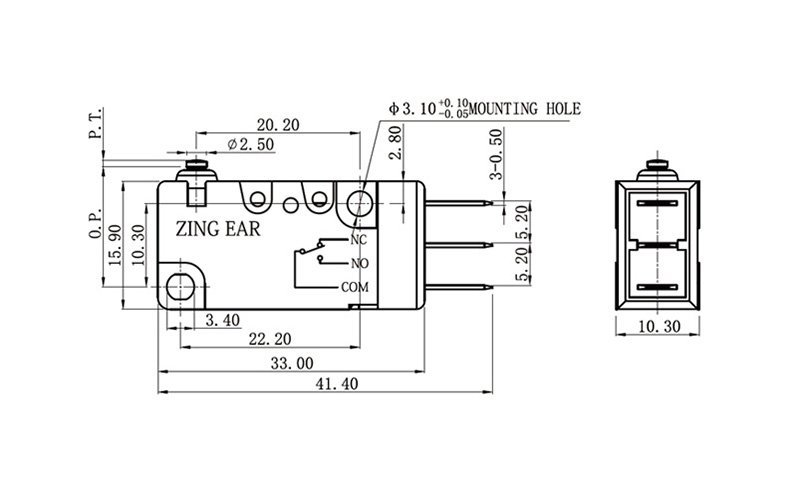 G5W11-EZ200-W2 (9) microswitch waterproof