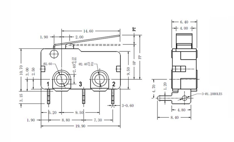 G605-150L01A (19) mini Micro Switch