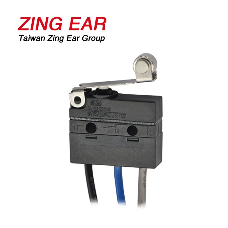 G905-200E06W1 125V 250VAC Water Proof Roller Micro Switch Lever Microswitches 25 water proof micro switch lever