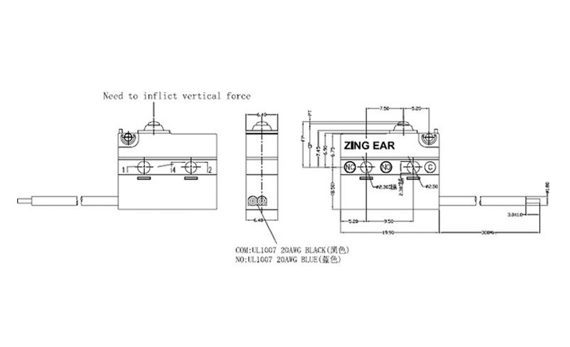 G905-200G00W3 (8) Circuit Board Micro Switch