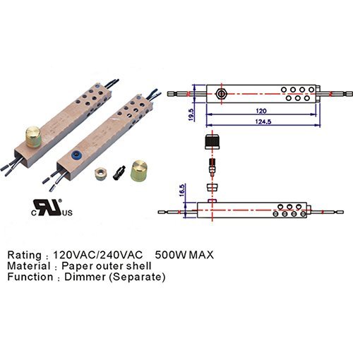 ZE-02B Separate Dimmer Switch for LED Lights 8 800 像