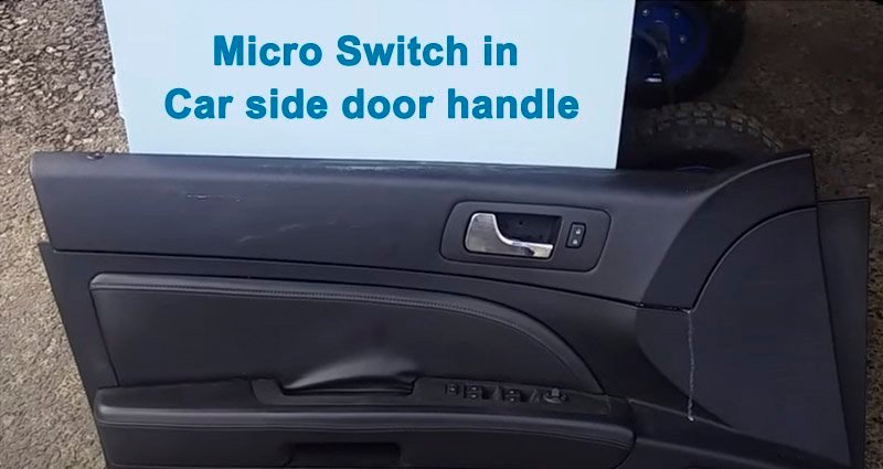 What does the micro switch in the car door do? What does the micro switch in the car door do?