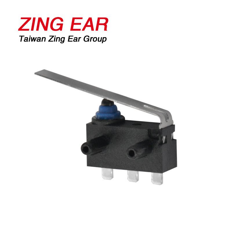 Long Lever IP67 Subminiature Three Terminal Micro Switch 15 G303 130W28A53 Long Lever IP67 Subminiature Three Terminal Micro Switch 2