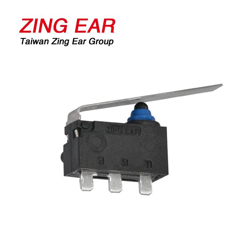 Long Lever IP67 Subminiature Three Terminal Micro Switch 14 G303 130W28A53 Long Lever IP67 Subminiature Three Terminal Micro Switch 3