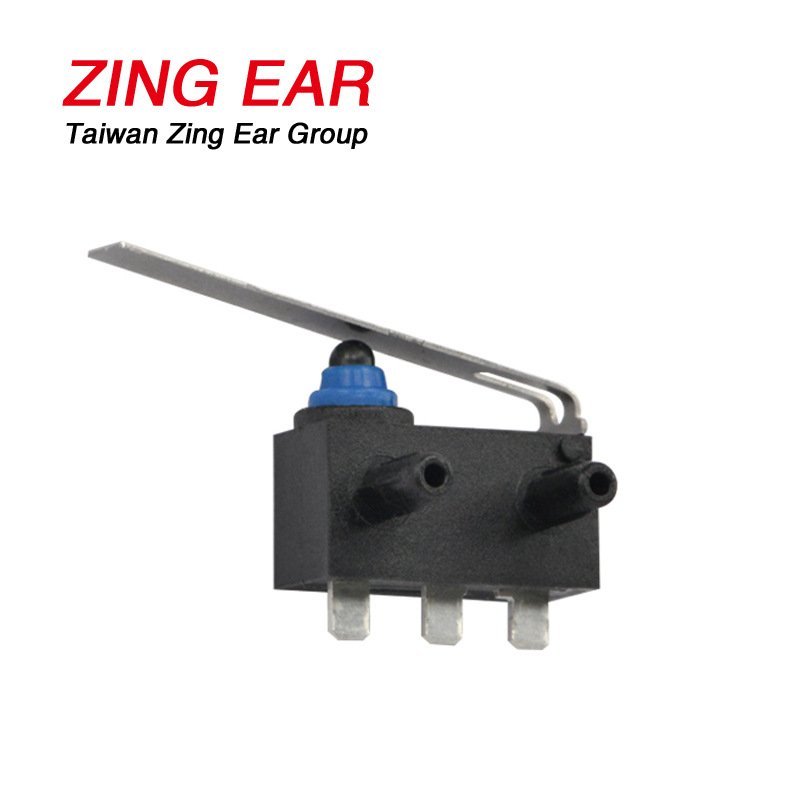 Long Lever IP67 Subminiature Three Terminal Micro Switch 13 G303 130W28A53