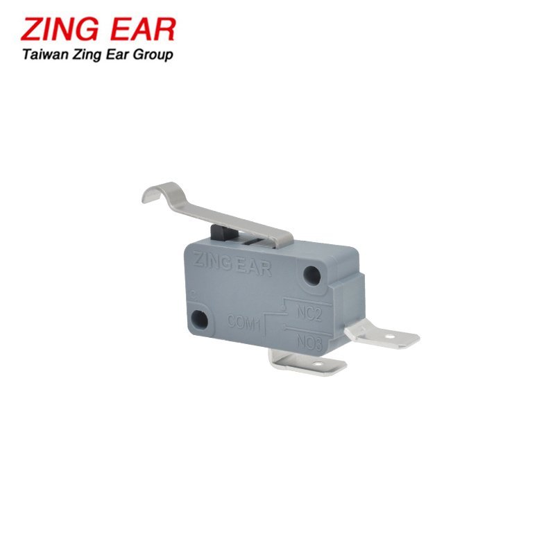 SPST Simulated Roller Flat Lever Micro Switch 15 SPST Simulated Roller Flat Lever Micro Switch