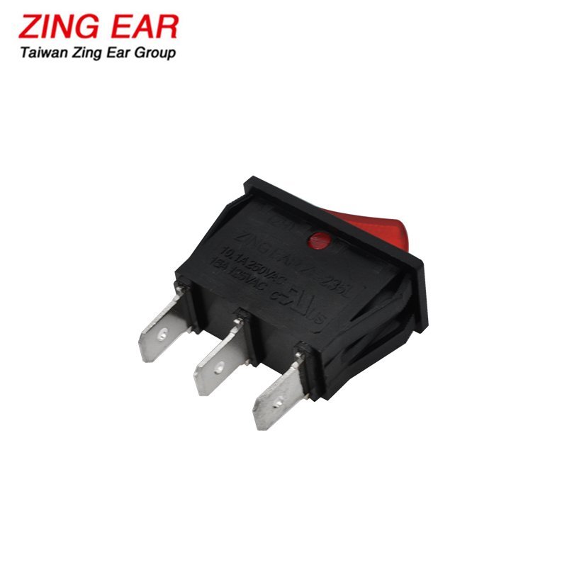 ZE-325L On-Off SPDT 3Way Illuminated Rocker Switch 15 3Way Illuminated Rocker Switch
