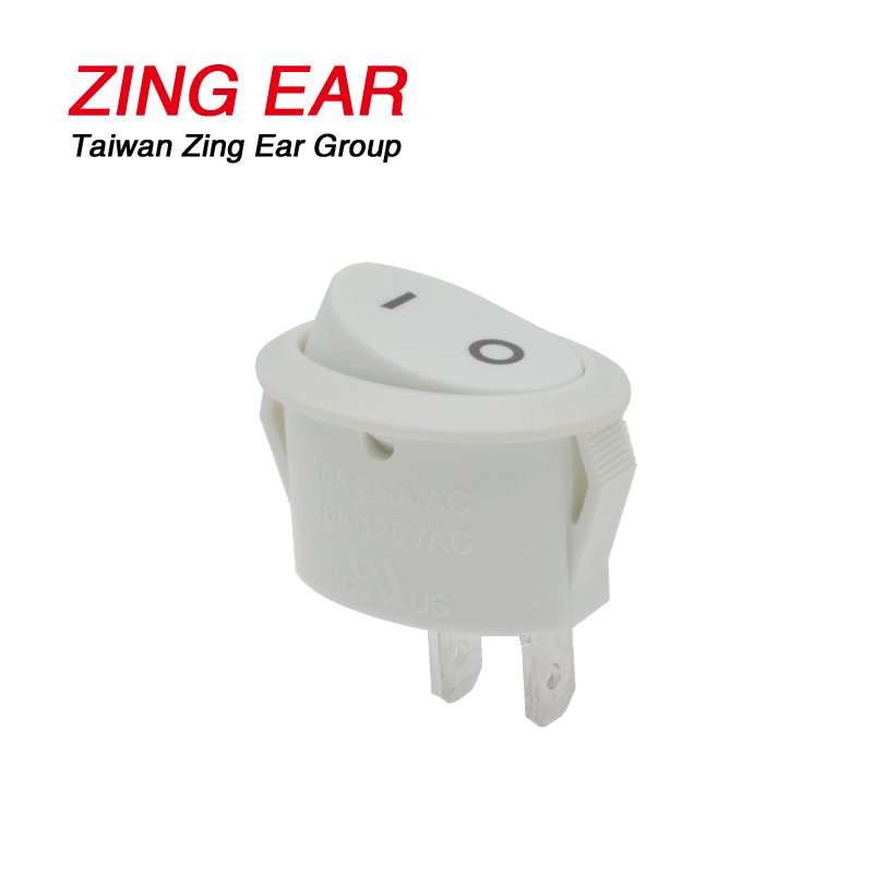 16A 110V Round On/off Table Lamp Rocker Switch 13 RK-12 Table Lamp Rocker Switch
