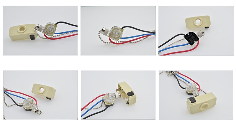 The photo of ZE-110 Zing Ear Pull Chain Switch For Celling Fan The photo of ZE-110 Zing Ear Pull Chain Switch For Celling Fan