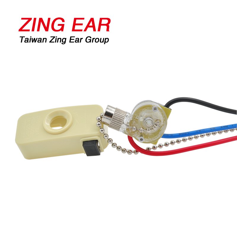 ZE-110 Zing Ear Pull Chain Switch For Ceiling fan 13 Zing Ear Pull Chain Switch