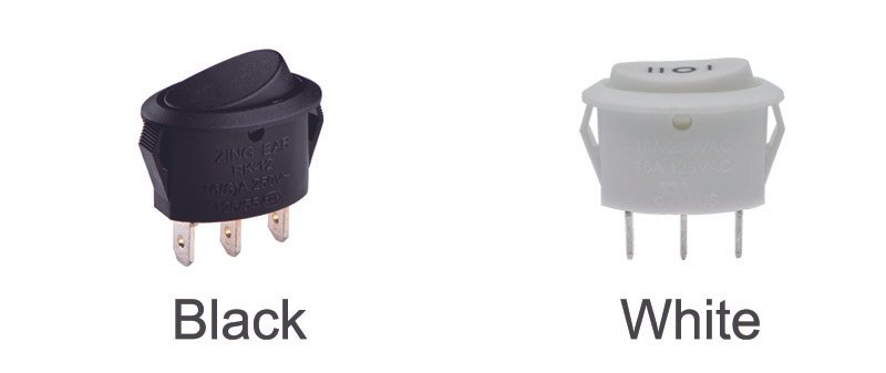 rocker switch color 3 Pin Rocker Switch color