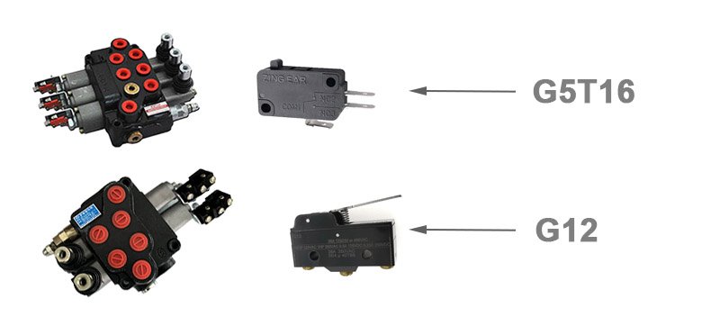 micro switch on the forklift valve micro switch on the forklift valve