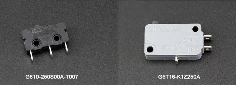 Microswitch in Electric Screwdriver Microswitch in Electric Screwdriver