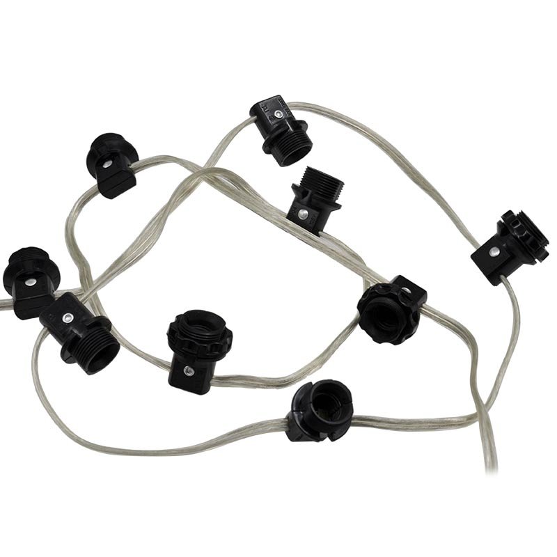 Candelabra Lampholder Phenolic E12 Wire Light Socket 14 Candelabra Lampholder Phenolic E12 Wire Light Socket (221)