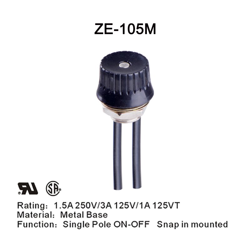 Rotary On Off Switch Single Pole 1.5A 250V 3A 1250V 5