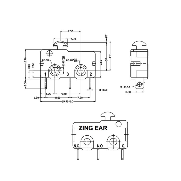 Wireless Micro Switch SPDT 5A 25T125 Temperature Free Sample 14 Wireless Micro Switch SPDT 5A 25T125 Temperature Free Sample 8