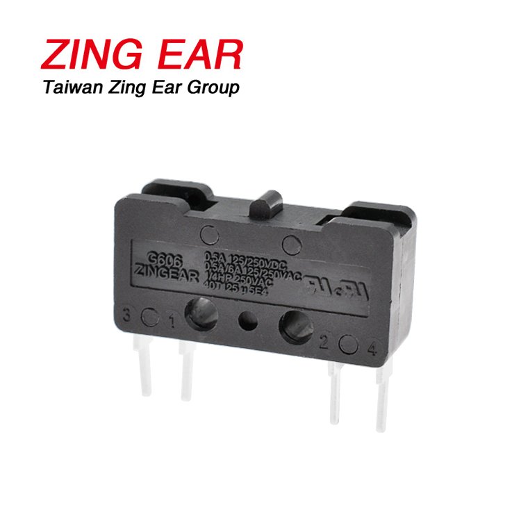 DPDT Momentary Micro Switch PCB 4 Pin Snap Switch 11 DPDT Momentary Micro Switch PCB 4 Pin Snap Switch (4)