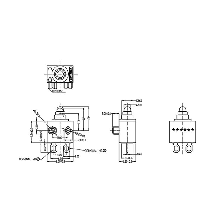 Silent Micro Switch NC Waterproof & Subminiature 14 Silent Micro Switch NC Waterproof & Subminiature (1)