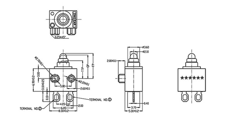 Silent-Micro-Switch-NC-Waterproof-&-Subminiature-drwaing Silent-Micro-Switch-NC-Waterproof-&-Subminiature-drwaing