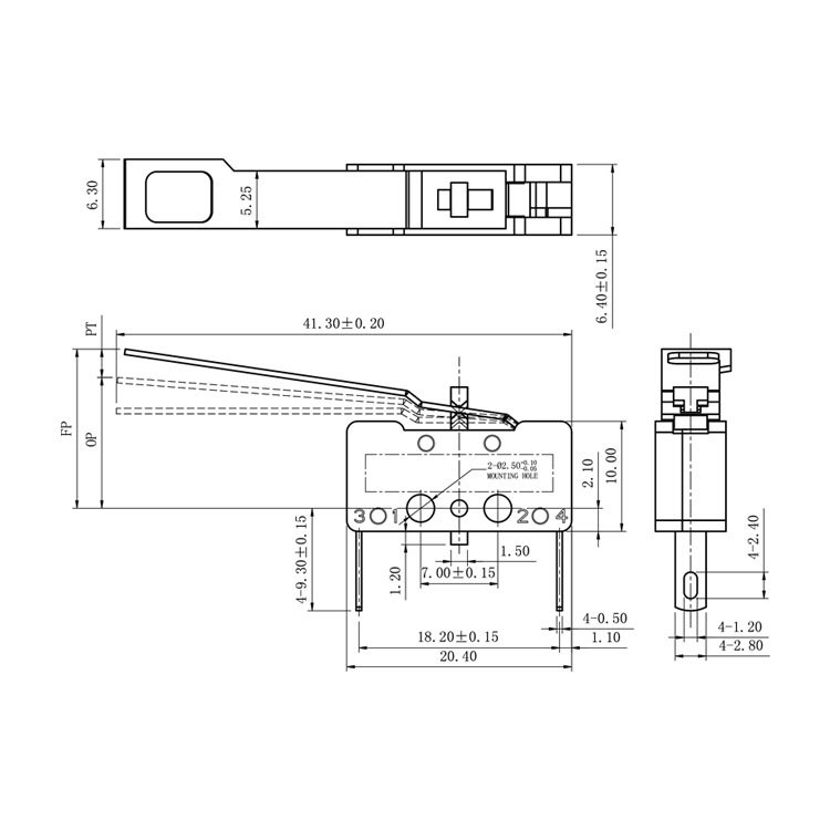 Micro Switch 83133169 Replacement for Condensate Pump 12 Micro Switch 83133169 Replacement for Condensate Pump 1