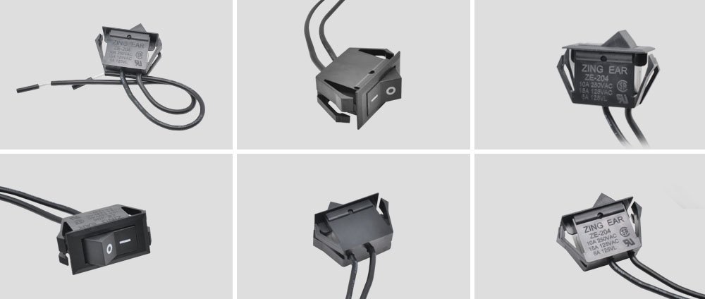 Mains Rocker Switch ON OFF 10A 15A photo Mains Rocker Switch ON OFF 10A 15A photo