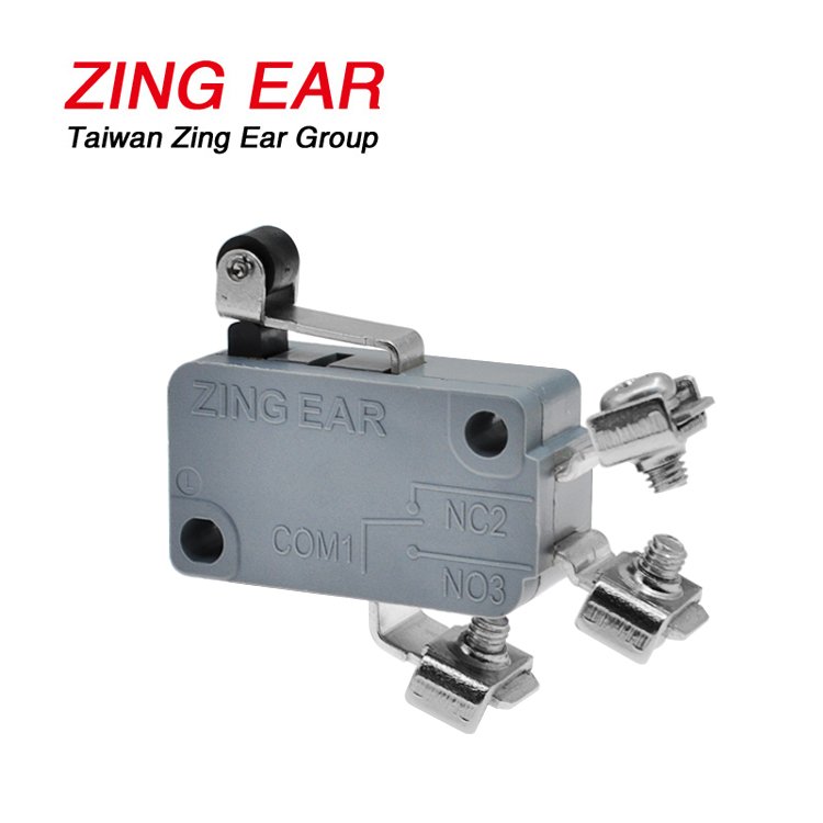 16 Amp Roller Lever Snap Action Switch with Screw Terminals 13 The G5T16-F1Z200A129-616 Snap Action Switch Screw Terminals Detail Picture 1
