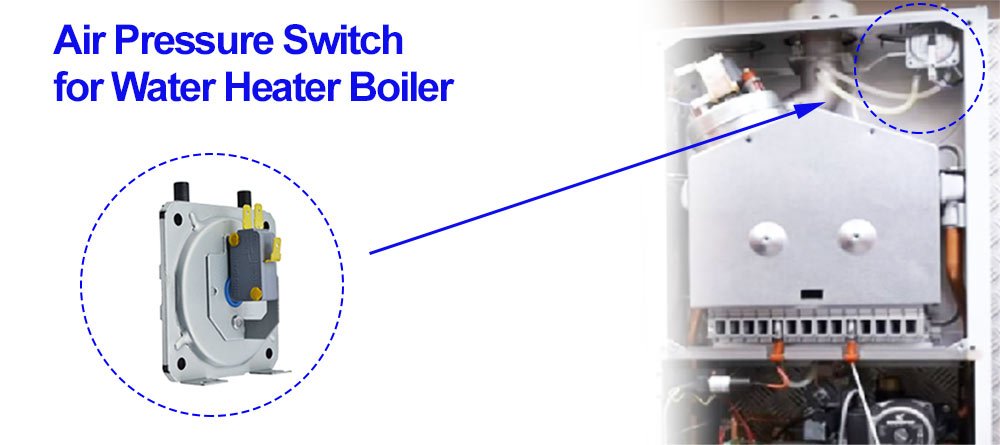 air pressure switch on boiler
