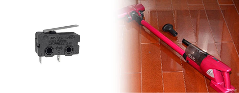 Micro switch in vacuum cleaner Micro switch in vacuum cleaner
