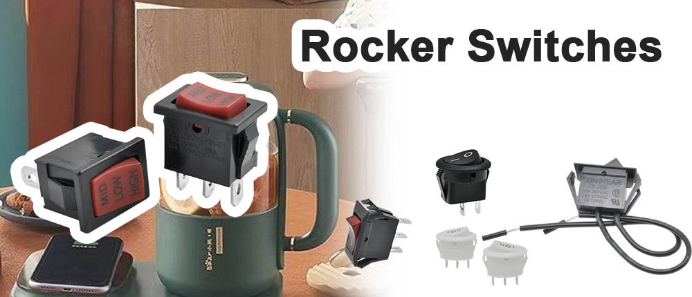 The rocker switch type The rocker switch type