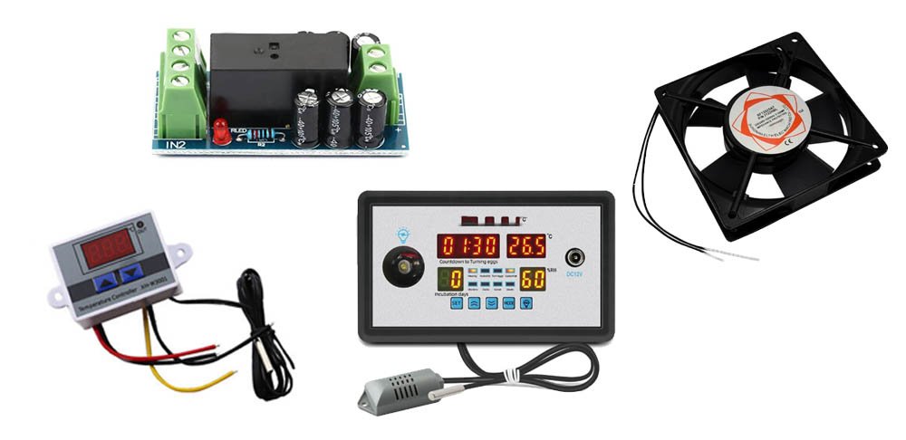 What kinds of switches need in a incubator