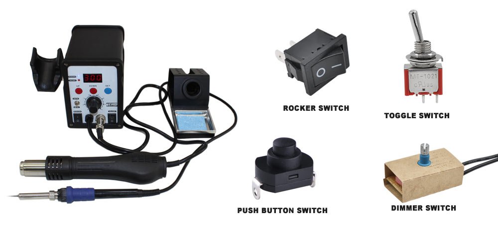 The Soldering Iron Switches The Soldering Iron Switches